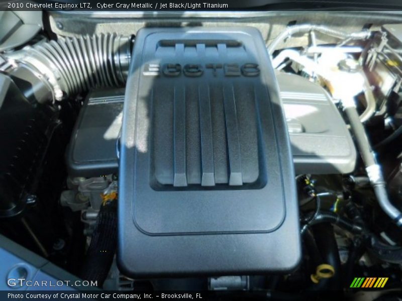 Cyber Gray Metallic / Jet Black/Light Titanium 2010 Chevrolet Equinox LTZ