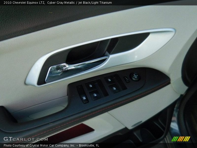 Cyber Gray Metallic / Jet Black/Light Titanium 2010 Chevrolet Equinox LTZ
