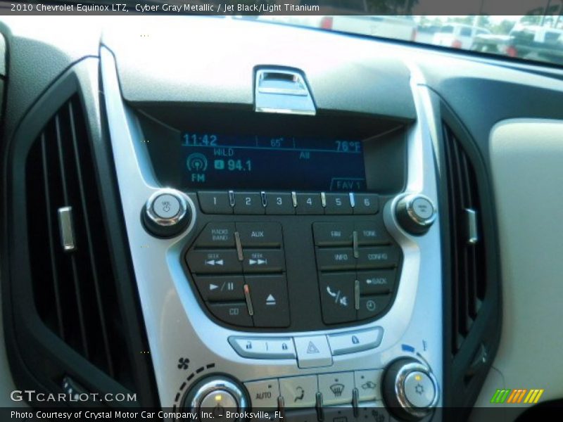 Cyber Gray Metallic / Jet Black/Light Titanium 2010 Chevrolet Equinox LTZ