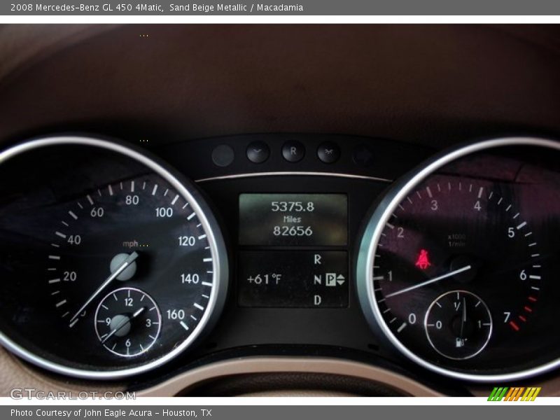 Sand Beige Metallic / Macadamia 2008 Mercedes-Benz GL 450 4Matic