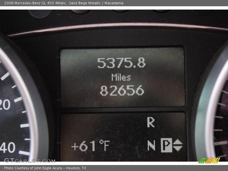 Sand Beige Metallic / Macadamia 2008 Mercedes-Benz GL 450 4Matic