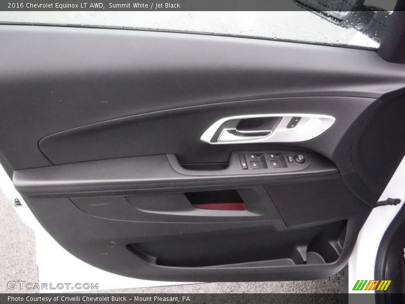 Summit White / Jet Black 2016 Chevrolet Equinox LT AWD