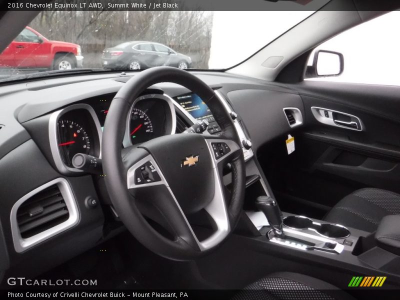 Summit White / Jet Black 2016 Chevrolet Equinox LT AWD