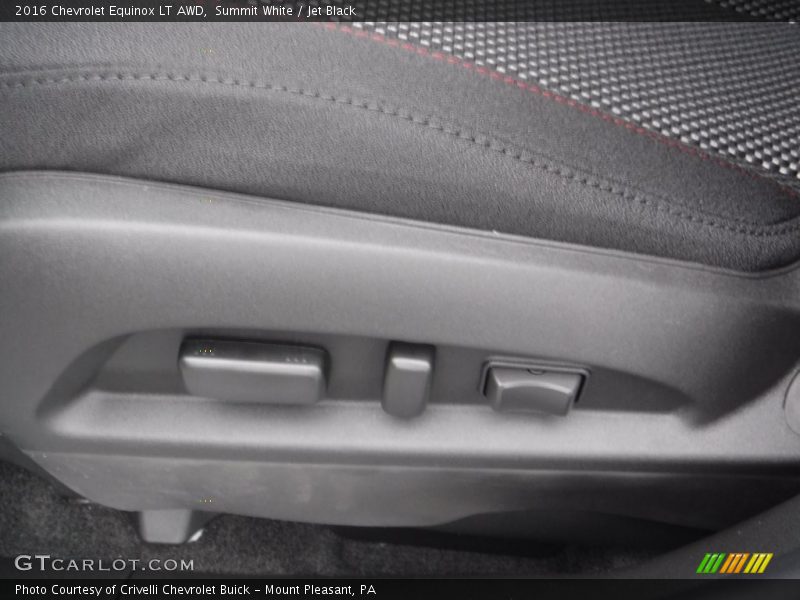 Summit White / Jet Black 2016 Chevrolet Equinox LT AWD