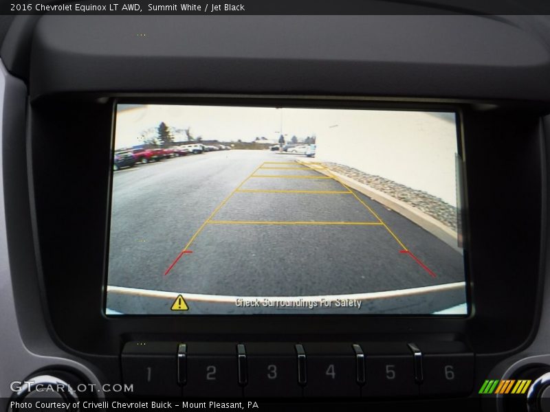 Summit White / Jet Black 2016 Chevrolet Equinox LT AWD