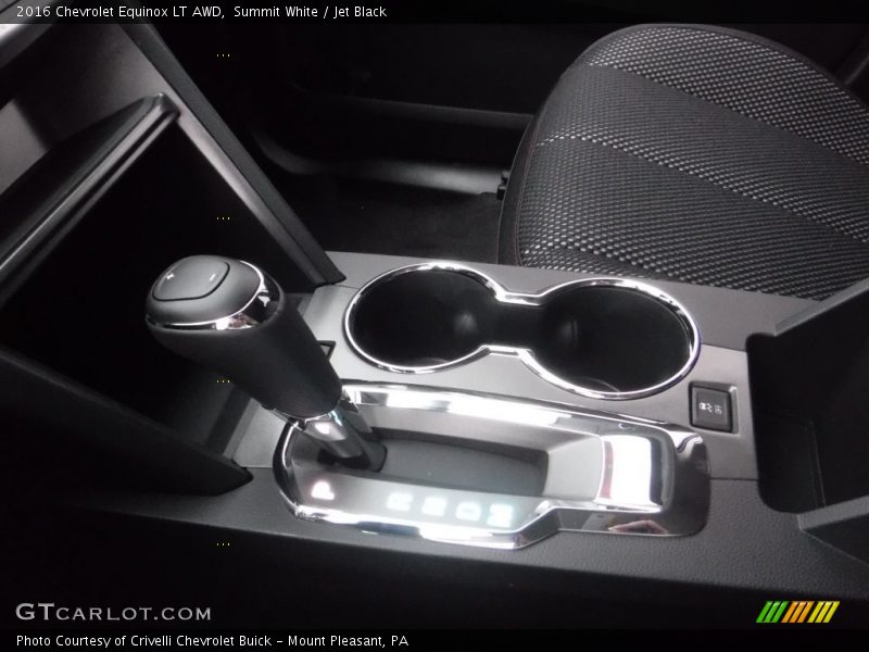 Summit White / Jet Black 2016 Chevrolet Equinox LT AWD
