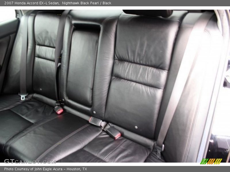 Nighthawk Black Pearl / Black 2007 Honda Accord EX-L Sedan