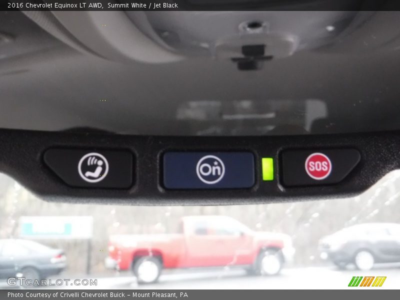 Summit White / Jet Black 2016 Chevrolet Equinox LT AWD