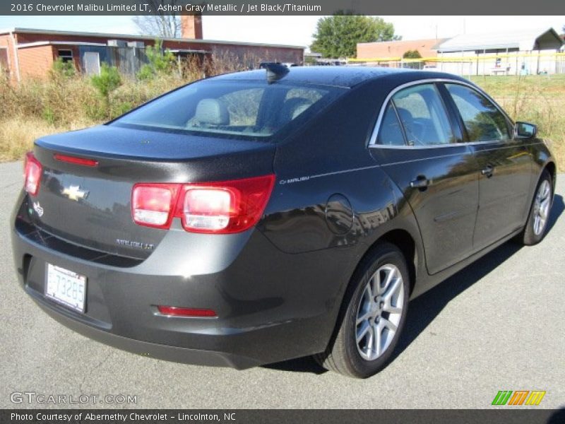 Ashen Gray Metallic / Jet Black/Titanium 2016 Chevrolet Malibu Limited LT