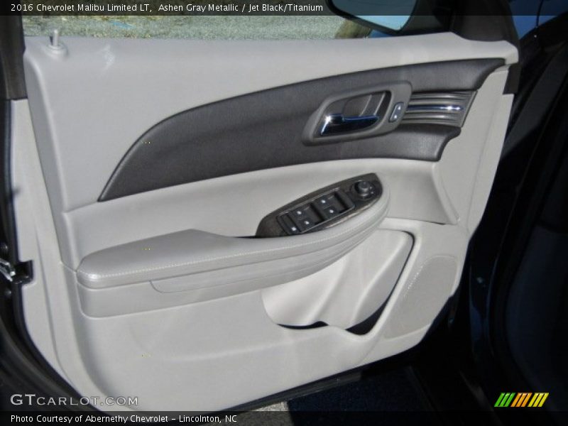 Ashen Gray Metallic / Jet Black/Titanium 2016 Chevrolet Malibu Limited LT