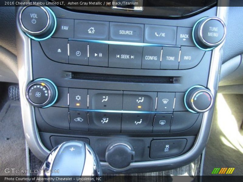 Ashen Gray Metallic / Jet Black/Titanium 2016 Chevrolet Malibu Limited LT
