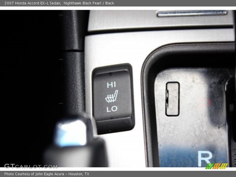 Nighthawk Black Pearl / Black 2007 Honda Accord EX-L Sedan