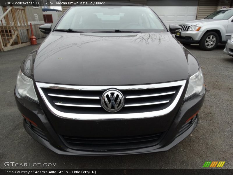 Mocha Brown Metallic / Black 2009 Volkswagen CC Luxury