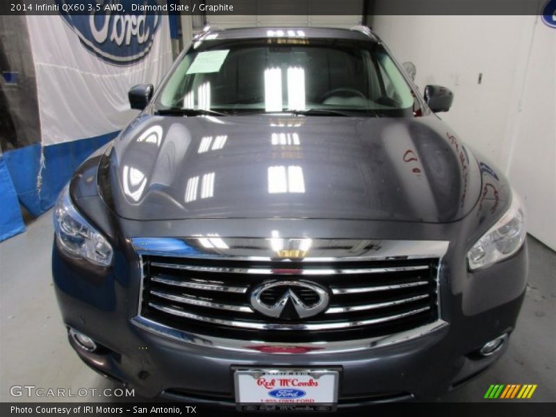 Diamond Slate / Graphite 2014 Infiniti QX60 3.5 AWD
