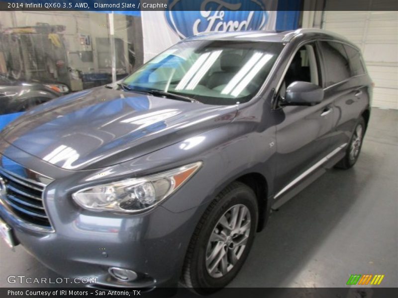Diamond Slate / Graphite 2014 Infiniti QX60 3.5 AWD