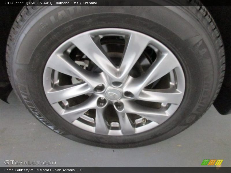 Diamond Slate / Graphite 2014 Infiniti QX60 3.5 AWD