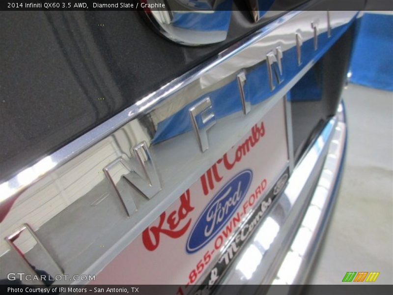 Diamond Slate / Graphite 2014 Infiniti QX60 3.5 AWD