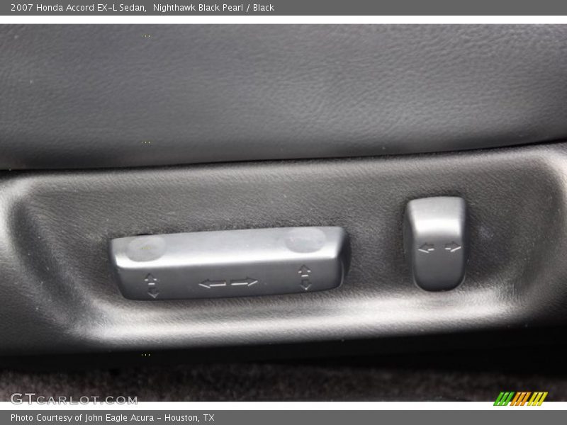 Nighthawk Black Pearl / Black 2007 Honda Accord EX-L Sedan