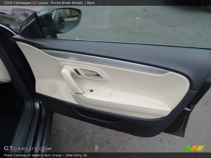 Mocha Brown Metallic / Black 2009 Volkswagen CC Luxury