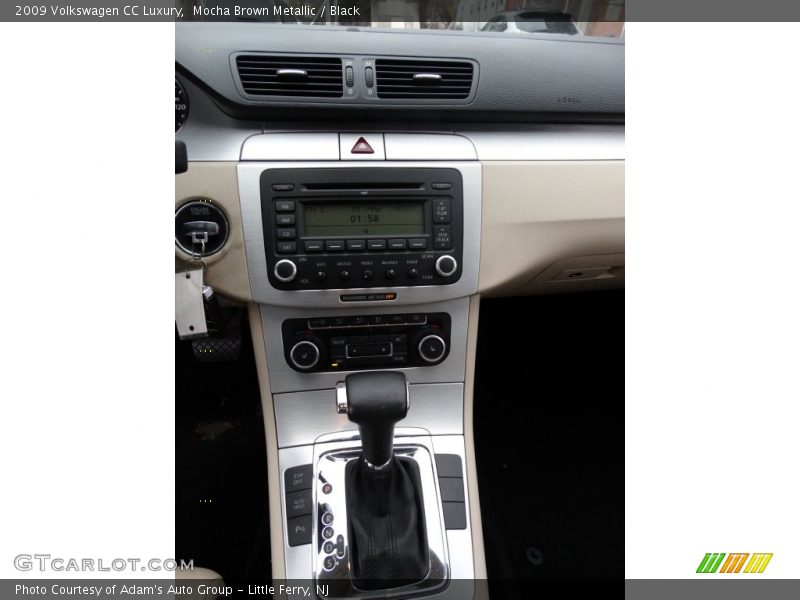 Mocha Brown Metallic / Black 2009 Volkswagen CC Luxury