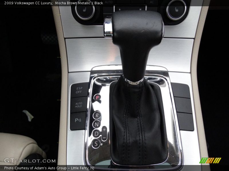 Mocha Brown Metallic / Black 2009 Volkswagen CC Luxury