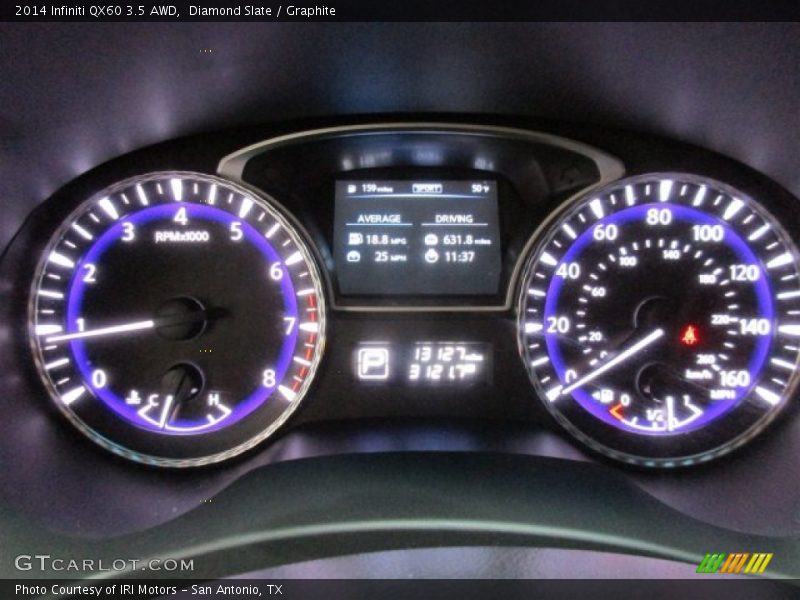 Diamond Slate / Graphite 2014 Infiniti QX60 3.5 AWD