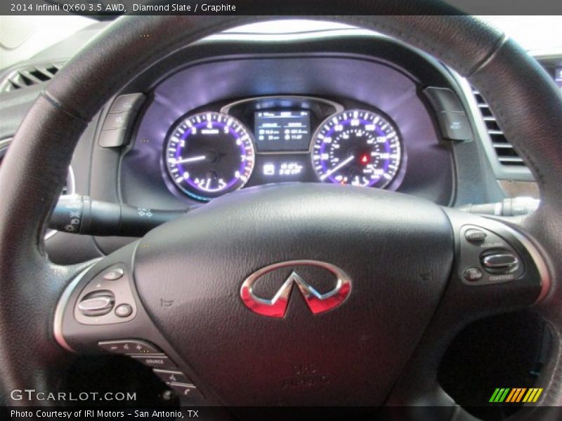 Diamond Slate / Graphite 2014 Infiniti QX60 3.5 AWD