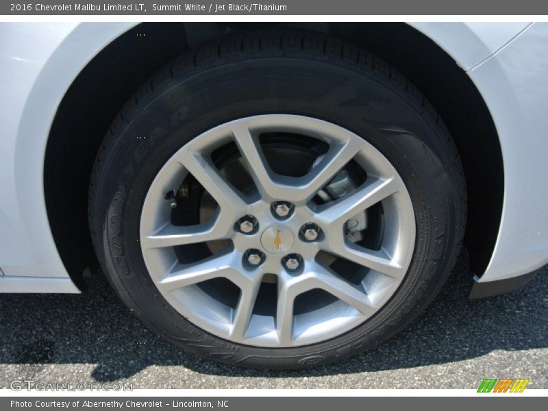 Summit White / Jet Black/Titanium 2016 Chevrolet Malibu Limited LT