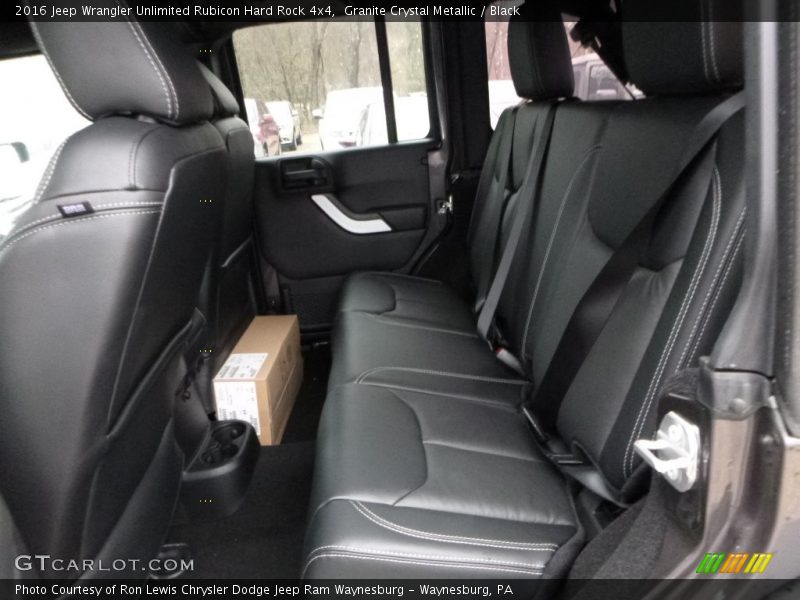 Granite Crystal Metallic / Black 2016 Jeep Wrangler Unlimited Rubicon Hard Rock 4x4