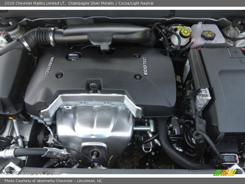 Champagne Silver Metallic / Cocoa/Light Neutral 2016 Chevrolet Malibu Limited LT