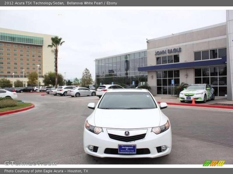 Bellanova White Pearl / Ebony 2012 Acura TSX Technology Sedan