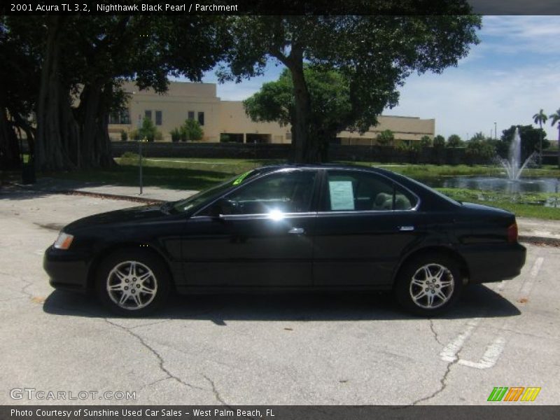 Nighthawk Black Pearl / Parchment 2001 Acura TL 3.2