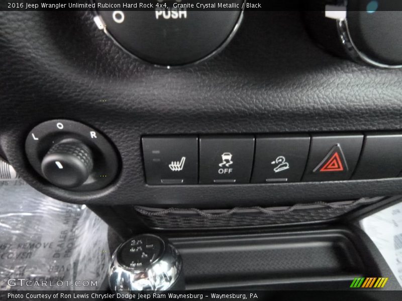 Granite Crystal Metallic / Black 2016 Jeep Wrangler Unlimited Rubicon Hard Rock 4x4