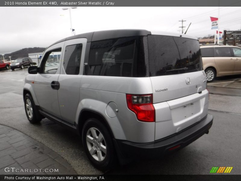 Alabaster Silver Metallic / Gray 2010 Honda Element EX 4WD