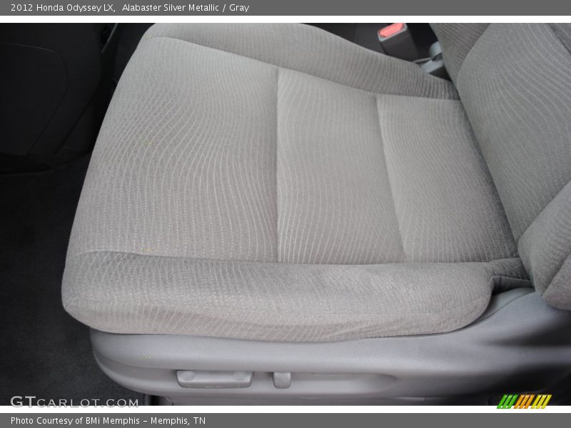 Alabaster Silver Metallic / Gray 2012 Honda Odyssey LX