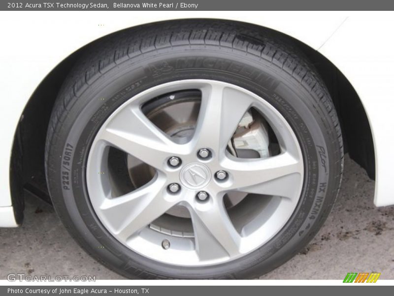 Bellanova White Pearl / Ebony 2012 Acura TSX Technology Sedan