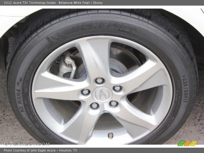 Bellanova White Pearl / Ebony 2012 Acura TSX Technology Sedan