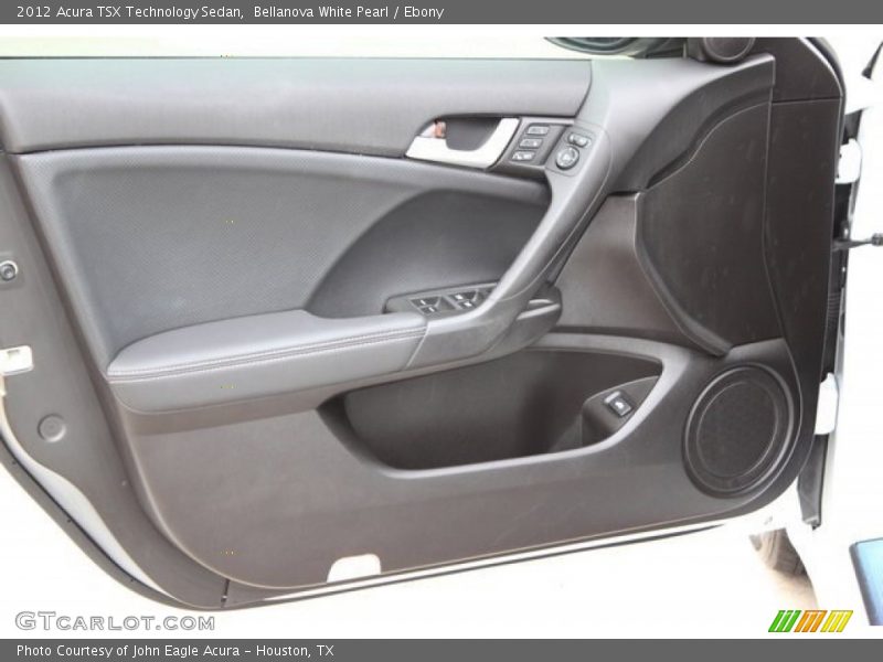 Bellanova White Pearl / Ebony 2012 Acura TSX Technology Sedan