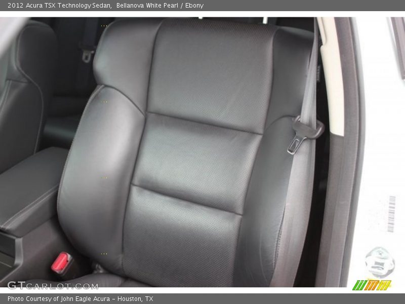 Bellanova White Pearl / Ebony 2012 Acura TSX Technology Sedan