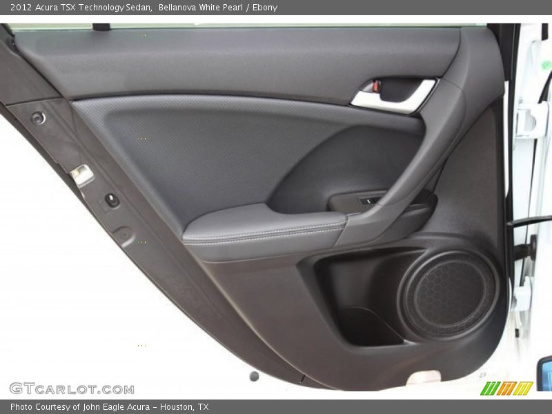 Bellanova White Pearl / Ebony 2012 Acura TSX Technology Sedan