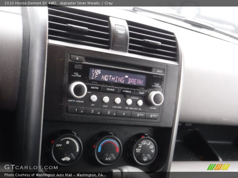 Alabaster Silver Metallic / Gray 2010 Honda Element EX 4WD