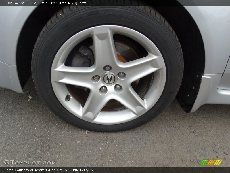 Satin Silver Metallic / Quartz 2005 Acura TL 3.2