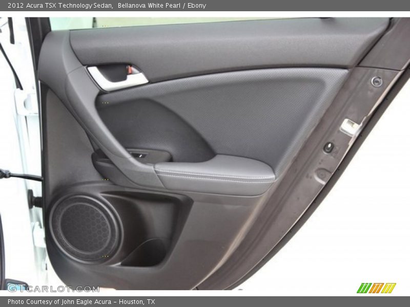 Bellanova White Pearl / Ebony 2012 Acura TSX Technology Sedan