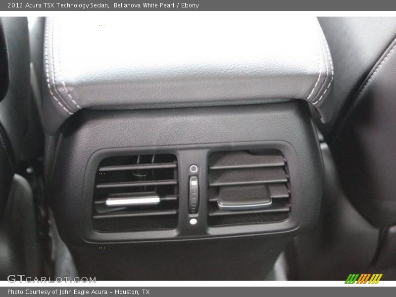 Bellanova White Pearl / Ebony 2012 Acura TSX Technology Sedan