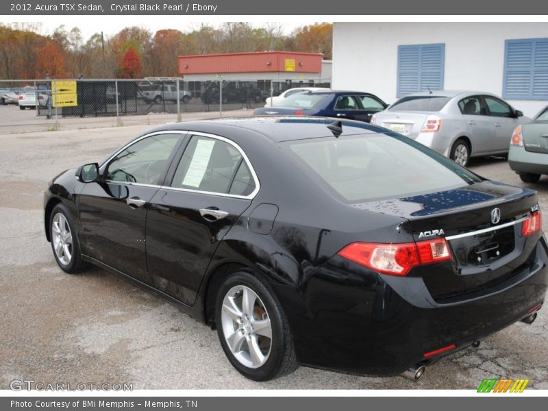 Crystal Black Pearl / Ebony 2012 Acura TSX Sedan