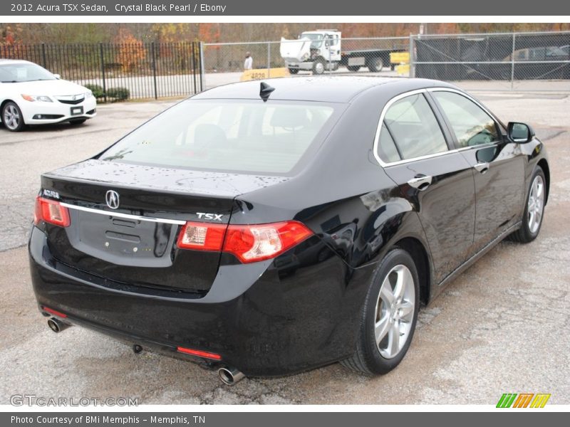 Crystal Black Pearl / Ebony 2012 Acura TSX Sedan