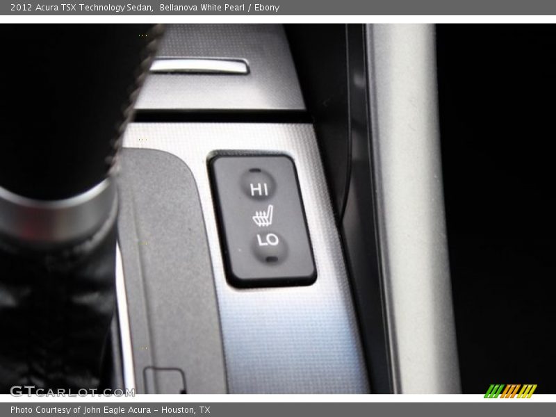 Bellanova White Pearl / Ebony 2012 Acura TSX Technology Sedan