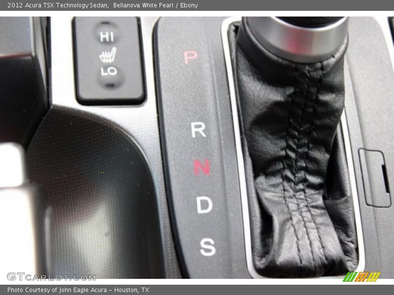 Bellanova White Pearl / Ebony 2012 Acura TSX Technology Sedan