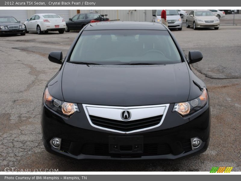 Crystal Black Pearl / Ebony 2012 Acura TSX Sedan