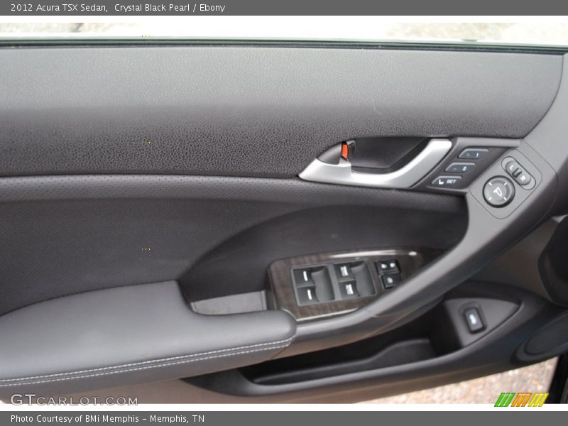 Crystal Black Pearl / Ebony 2012 Acura TSX Sedan